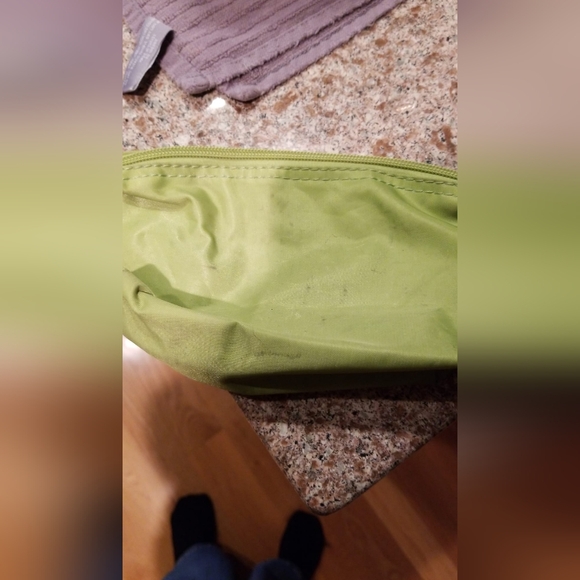 2 Longchamp Le Pliage Handbag Top Handle Tote Canvas Bags (Large + Pouch) Bundle - Picture 12 of 12